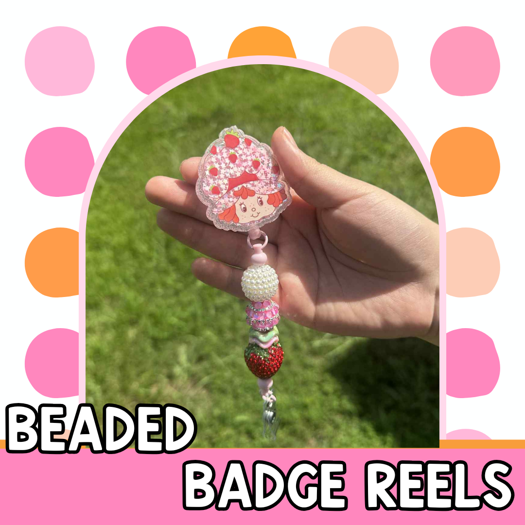 Beaded Badge Reels