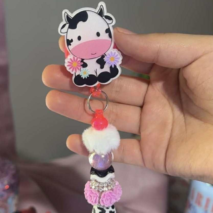 Beaded Badge Reels
