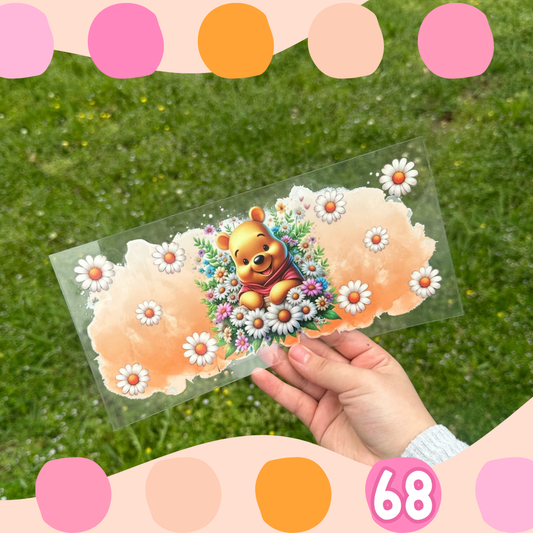 Bear With Daisies